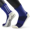 Men Anti Slip Football Socks Athletic Long absorvente Sports Grip Socks para corrida de v￴lei de futebol de basquete