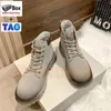 Women Fashion Boots JC Normancho Lace-up Leather Ankle Martin Booties designer womens shoes Grey Yellow Platform Cowboy Winter Booted Thick Bottom Sneaker