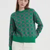 Suéteres de mujer Wixra Mujeres Suave O-Cuello Jersey Cálido Punto Otoño Invierno Femenino Casual High Street Top 220929