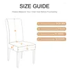 Chair Covers Colorful Marble Pattern Cover High Back Dining Room Livingroom Restaurant Stretch Chairs Seat Funda Silla