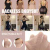 Bel Karın Şekillendirici HEXIN Dikişsiz Kadınlar Backless Bodysuit Fajas Colombianas Push Up Popo Kaldırıcı İndirgeyici Kuşaklar Zayıflama Eğitmeni Shapewear 220.929