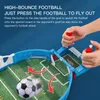 NEVIDADE JOGOS LERVANLA Desktop Football Infrond Purgle Pocket Fighting Pai-Child Double Board Game Large Field Toy 220930