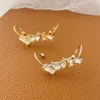 Boucles d'oreilles à dos pour femmes, manchette d'oreille Non percée, Clip sur Cartilage, bijoux cadeau 124A