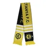 Banner Flags 15x145cm Maccabi Netanya Football Club Fleece Scarf 220930