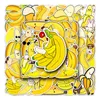 50PCS/Lot Mixed Skateboard Stickers Banana Fruit For Car Laptop Pad Bicycle Motorcycle Helmet PS4 Phone Decal Pvc Guitar Sticker