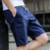 Pantalones cortos para hombres Drop 2022 Summer Cotton Men Fashion Boardshorts Breathable Male informal cómodo talla grande M-5XL