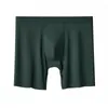 Underpants XL-7XL Sports Men's Boxers Underwear Plus Size Panties Man Ice Silk Breathable Pouch Long Leg Male Boxer Shorts Cueca