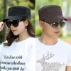 Berets High Quality Adjustable Plain Caps Women Men Vintage Military Cadet Style Hat Breathable Sun Protective Casual Cap