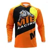 Jackets de corrida 2022 Pro Men Cycling Pick Motocross Jersey de Mountain Bike DH Camisa DH Camisa Motocicleta Roupa ROPA MTB T-shirts