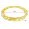 Bangle 24k Real Gold Armband Multi-Circle Electricating for Women's Wedding Jewelry Gifts