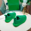 디자이너 캐주얼 신발 베개 운동화 남성 신발 여자 트레이너 흰색 검은 녹색 가죽 편안