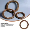 Decorative Flowers Christmas Vine Wreath Natural Twig Grapevine Wreaths Holiday Garland