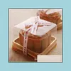 Cupcake nieuwkomers-50pcs25Sets 6 8 4 cm zwarte goud bodem mini-maat plastic cakebak cupcake container bruiloft gunst dozen benodigdheden dhkqh