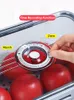 Storage Bottles Jars Kitchen Food organizer Container PET Seal Stable Cans For Fridge High-capacity Fresh Eggs Vegetable Fruit Box 220930