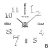 Wall Clocks DIY 3D Numeral Acrylic Clock Fashion Quartz Living Watch Room Stickers Home Mute Decoration M7W5