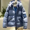 Hot Sale Luxury Designer Men Down Down Parkas Feminino Bordado Cradással S de Pescoço Capuz Capuz Casal Casal Espeçado