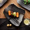 Placas 1pcs 10 polegadas Creative Ceramic Sushi Plate