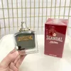 Frasco de vidro perfume feminino spray Gaultier escândalo perfume feminino EDT 100ml