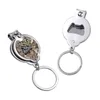 Porte-clés Sublimation coupe-ongles vierge porte-clés avec porte-clés bricolage ébauches de transfert de chaleur pendentifs ornements de conseil