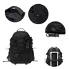 Backpack Unisex Waterproof Mutifunctional Laptop School Travel Casual Bags Pack Polyester Out Door Black Sport