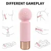 Schönheit Artikel 10 Frequenz USB Vagina Klitoris Massage Vibrator Mini AV Stick G-Punkt Für Weibliche Masturbation sexy Spielzeug erwachsene Frauen