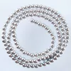 Argent Pas de matériaux magnétiques Hématite Pierre précieuse 2 3 4 6 8 mm Ronde Perles en vrac Brin pour la fabrication de bijoux à bricoler soi-même Bracelets Collier Accessoires BL304