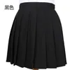 Gonne Moda Donna Lady Vita alta Uniforme scolastica giapponese Gonna a pieghe S-XXL Multi colore Solid Cosplay JK Studente