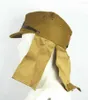 Berets Reproduktion WWII Japanese Army Ija Soldier Field Ull Cap Hat With Neck Shade Flap Military Store