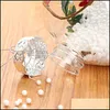 Christmas Decorations Christmas Decorations Transparent Plastic Ball Baubles 6Cm Tree Ornament Party Wedding Clear Balls D Sports2010 Dhzlh