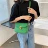 Bolsas de noite Padrão de pele de frango PULHO PU PU CURHO CRONTO PARA MULHERES 2022 Moda Bolsas de ombro verde de luxo da moda