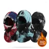 Bandanas Balaclava Balaclava Polar Fleece Full Face Bandana Cap Print Camping Hunt Cycling Bike Ski Men Warm Mulher Winds Protop