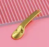 Factory Spoons Curved Cosmetic Spatula Scoops Makeup Mask Spatulas Facial Cream Spoon for Mixing and Samplin