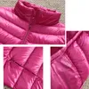 Femmes Down Parkas 7XL Femmes 90% Blanc Duvet de Canard Manteaux 4XL 5XL Femmes Ultra Léger Duvet de Canard Vestes Automne Hiver Chaud Col Montant Randonnée Manteaux 220929