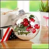 Christmas Decorations Christmas Decorations Transparent Plastic Ball Baubles 6Cm Tree Ornament Party Wedding Clear Balls D Sports2010 Dhzlh