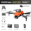 M26 RC Drone 4K HD Çift Kamera WiFi FPV GPS Quadcopter Dron Bir Anahtar Dönüş Eve Fırçasız Motor Engel Kaçınma Dronları Simülatörleri RG109 MAX