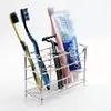 Tandborstehållare Rostfritt stål Punch-fritt badrum Tandkräm Electric Rack förvaring 220929