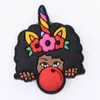 Ready stock fast ship with Popular Black lives matter soft pvc shoes charm for designer clog shoe design charms