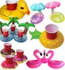 Décoration de fête Porte-gobelet flottant Bouée de bain Jouets d'eau Fête Boissons Bateaux Piscine pour bébé Porte-gobelets gonflables Bar Beach Coaste294G