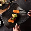 Placas 1pcs 10 polegadas Creative Ceramic Sushi Plate