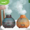 saengQ Aroma Diffuser Electric Air Humidifier Ultrasonic 400ML Essential Oil Remote Control LED Cool Mist Maker Fogger 2107241872