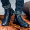 Boot Brand Winter Men теплый плюшевый снег на открытом воздухе удобная обувная шнур