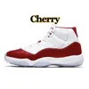 Jumpman 11 Retro mężczyzn buty do koszykówki Cherry Pure Violet Cool Grey Obsidian Nieustraszony lot pierwszej klasy Green Backboard Sport Designer Treaker Treaker Treaker EUR 36-47