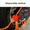 New 2010Pcs Car Winter Tire Wheels Snow Chains Snow Tire Antiskid Chains Wheel Tyre Cable Belt Winter Outdoor Emergency Chain8603231