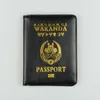 حاملي البطاقات Panther Wakanda Forever Passport Worlets Rfid Travel Pu Leather Cards Tickets حامل Bagcard