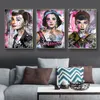 Graffiti Art Posters Canvas Painting Quadro Audrey Hepburn Pop Art Prints Wall Art Pictures for Living Room Home Decor Painting