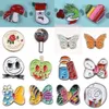 Stock Halloween montre charme pour bande boutons accessoires Lovey dessin animé montre charme Snack noël montre curseur charme