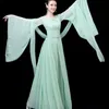 Abbigliamento da palcoscenico Abbigliamento da danza classica Hanfu Yangko Abbigliamento da donna cinese elegante costume popolare Fan Abito tradizionale orientaleStage