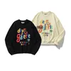 Trend 2022 spring and autumn new style galery funny color letter printing men's and women's casual children's sweater