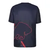 2022 été nouveau t-shirt F1 formule 1 combinaison de course sport automobile t-shirt à manches courtes col rond salopette de voiture haut à séchage rapide personnalisé