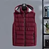 Men's Jackets Autumn Winter Vests Men Stylish Vest Mens Plus Size Warm Sleeveless Jacket Waistcoat Men's Hood Casual CoatsMen's